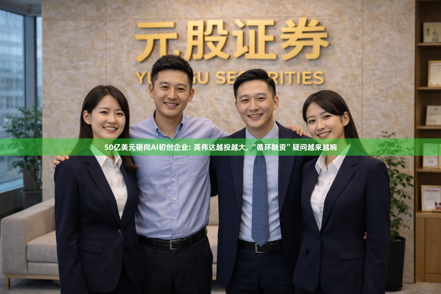 50亿美元砸向AI初创企业: 英伟达越投越大, “循环融资”疑问越来越响